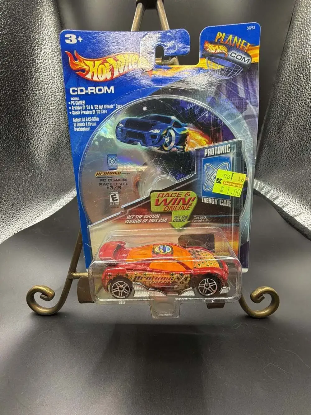 2001 Hot Wheels Protonic Energy Car with CD-ROM